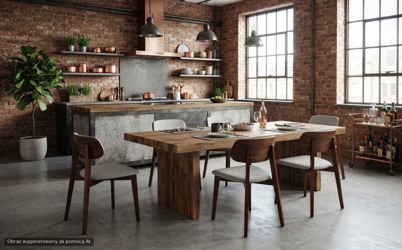 Mit dem richtigen Bezugsstoff können Sie Polsterstühle auch in der Küche genießen. Auf der Wohnaufnahme sind die Holzstühle Igor mit gepolsterter Sitzfläche zu sehen. Wenn Sie sich für diese Stühle